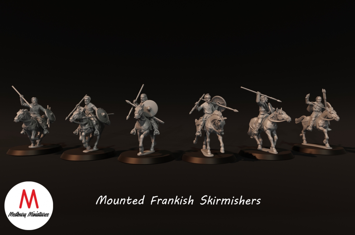 Frankish Skirmishers beritten